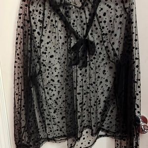 Black sheer top xxl. Gorgeous